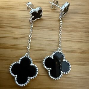 Black earrings